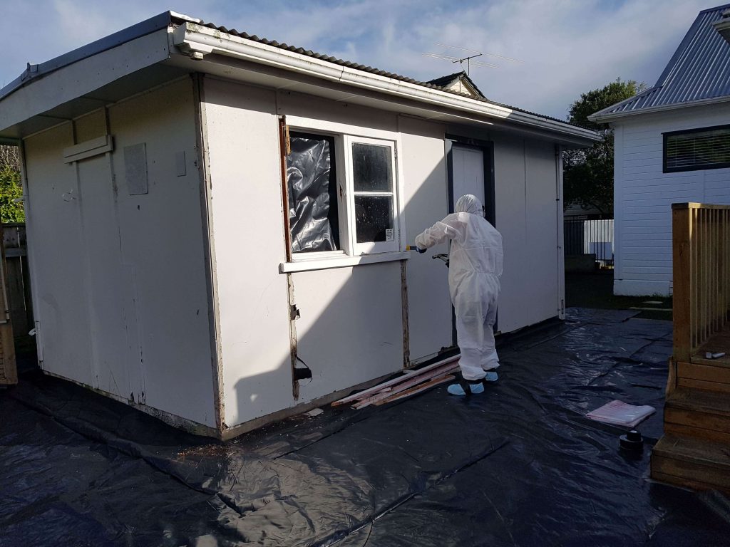 Asbestos Removal Shed in Lower Hutt