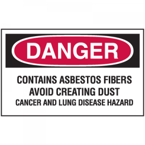 Asbestos is dangerous