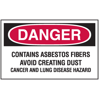 Asbestos is dangerous